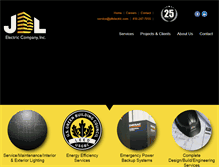 Tablet Screenshot of jdlelectric.com
